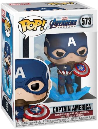Фігурка Funko Marvel: Avengers Endgame Captain America with Broken Shield Mjoinir 573