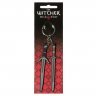 Брелок JINX The Witcher 3 Steel n Silver Keychain