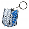 Двусторонний брелок для ключей с аниме Атака Титанов - эмблема Разведкорпус 