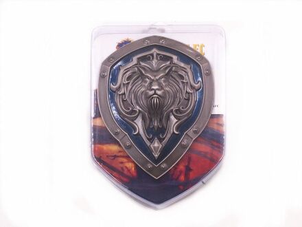 World of Warcraft Alliance Logo Shield Metal