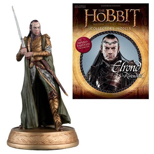 Фигурка с журналом The Hobbit - Elrond In Rivendell Figure with Collector Magazine #18 