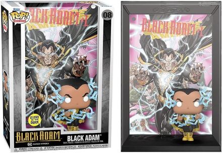 Фігурка Funko Comic Covers: DC Comics - Black Adam (Glow) Фанко Чорний Адам 08