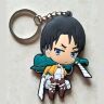 Двосторонній брелок для ключів з аніме Атака Титанов - Леві
