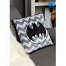 Подушка DC COMICS Batman Logo Black Pom Pom Pillow 40 см.