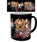 Чашка хамелеон QUEEN Crest Heat Change Mug Герб групи Квін 320 мл
