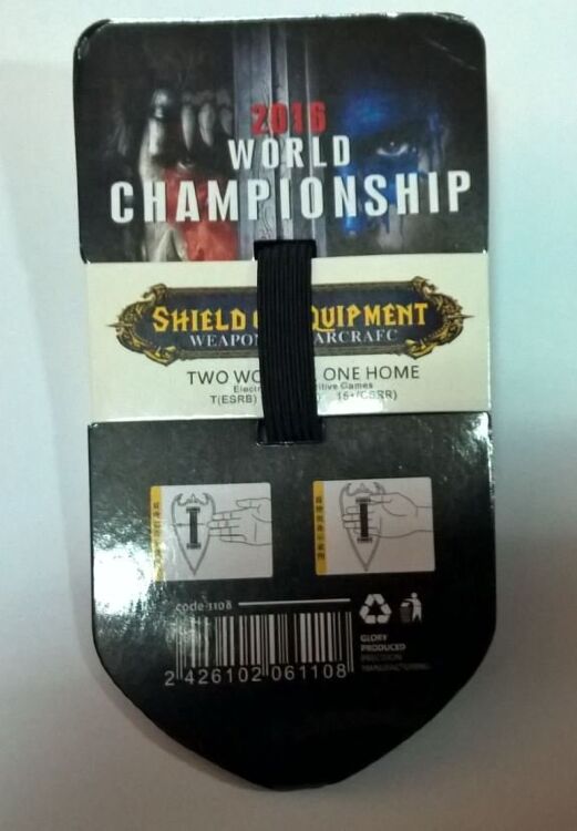 World of Warcraft Alliance Logo Shield Metal #2