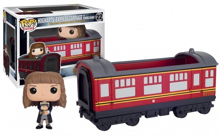 Фигурка POP Rides: Harry Potter - Hogwarts Express Train car with Hermione Granger Action Figure