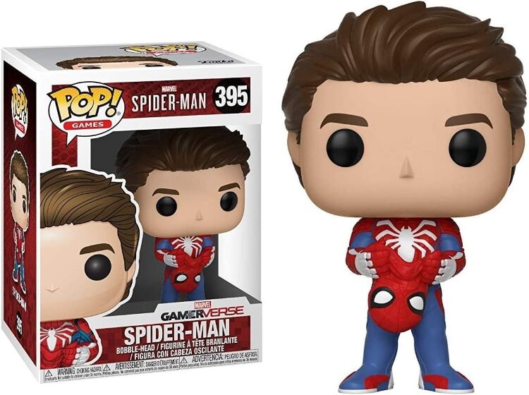 Фігурка Funko Marvel Games: Spider-Man Unmasked Фанко Людина павук без маски 395