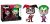 Фігурка Funko Vynl DC: Harley Quinn and Joker