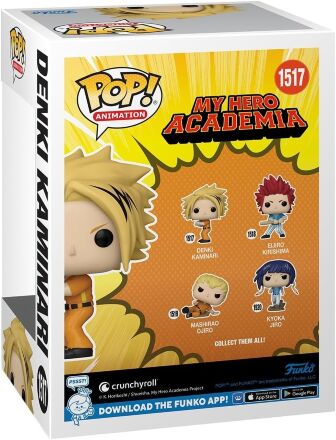Фігурка Funko Animation My Hero Academia Denki Kaminari фанко Моя Геройська Академія 1517
