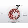 Медальйон Game of Thrones Targaryen Dragon