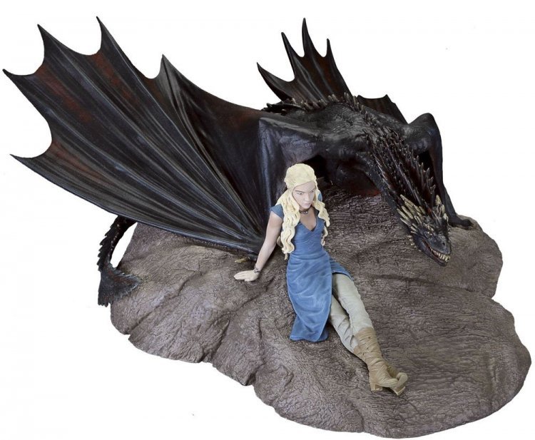 Статуетка Game of Thrones Daenerys and Drogon Mini Statue