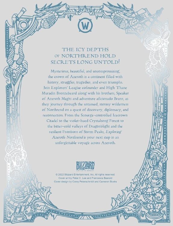 Книга World of Warcraft: Exploring Azeroth Northrend Варкрафт Знакомство с Азеротом Нордскол