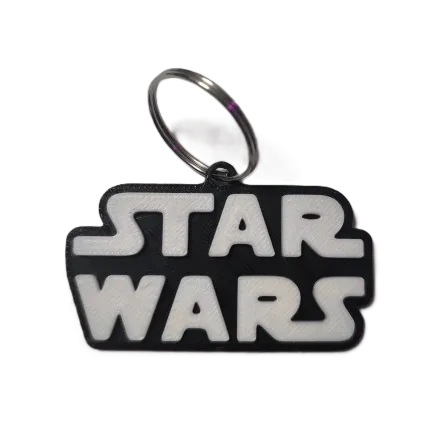 Брелок Star Wars Logo Keychain ABS пластик Зіркові війни Лого 6 см.
