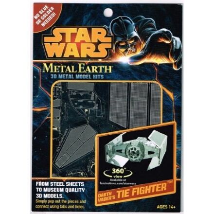 Metal Earth 3D Model Kits Star Wars Vader Fighter