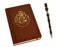 Канцелярський набір Harry Potter: Hogwarts Journal and Elder Wand Pen Set Гаррі Поттер Блокнот + Ручка Паличка