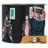 Чашка хамелеон Demon Slayer Mug Tanjiro Nezuko Zenitsu Inosuke Anime кухоль 460 мл
