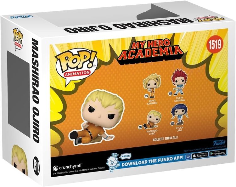 Фигурка Funko Animation My Hero Academia Mashirao Ojiro фанко Моя Геройская Академия 1519