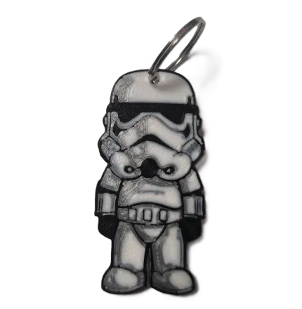 Брелок Star Wars Stormtrooper Keychain ABS пластик Зіркові війни Штурмовик 7 см.
