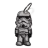 Брелок Star Wars Stormtrooper Keychain ABS пластик Звездные войны Штурмовик 7 см.