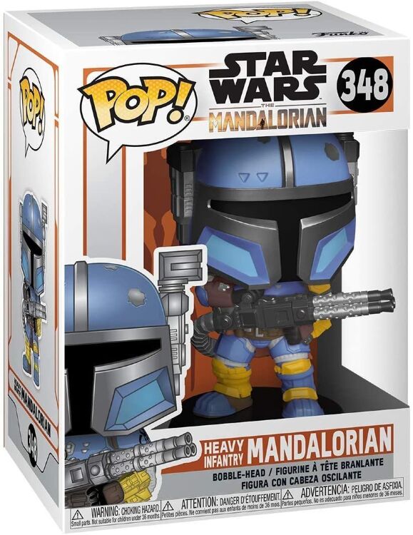  Фигурка Funko Star Wars The Mandalorian Heavy Infantry Фанко Звёздные войны