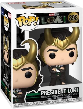 Фігурка Funko Pop Marvel: Loki President фанко Локі президент 898