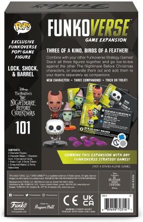 Настільна гра Funko Games Funkoverse: The Nightmare Before Christmas фанко Кошмар перед Різдвом 101