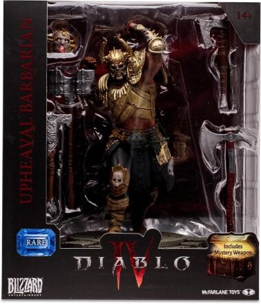 Фігурка McFarlane Diablo IV Upheaval Barbarian Rare Figure Діабло Варвар 20 см.