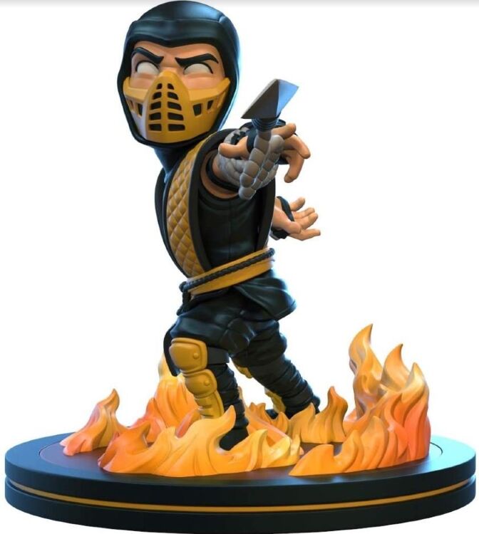 Фигурка MORTAL KOMBAT Quantum Mechanix: Scorpion (Скорпион)