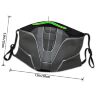 Маска захисна для обличчя Robot + 2 вугільні фільтри