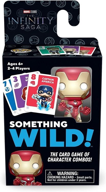 Карточная игра Funko Pop Something Wild: Marvel Infinity Saga - Iron Man настольная игра фанко Железный человек 