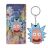 Брелок Рик и Морти Rick And Morty №9 Двухсторонний Объемный 3D брелок 