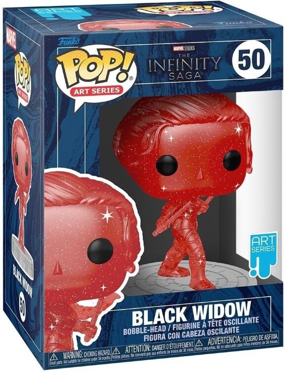 Фигурка Funko Pop Artist Series: Marvel Infinity Saga Black Widow (Exclusive) фанко Чёрная вдова 50