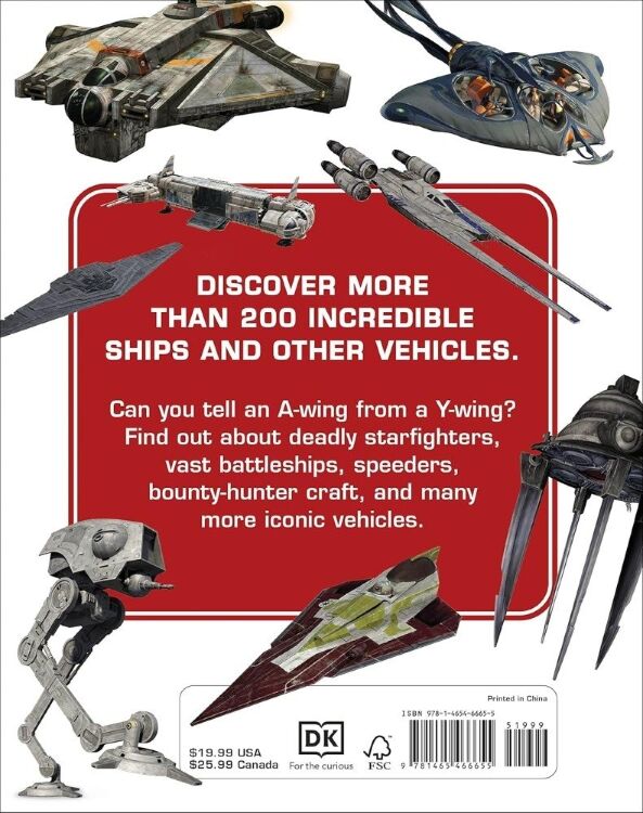 Книга артбук Star Wars Encyclopedia of Starfighters and Other Vehicles (Твёрдый переплёт) Eng