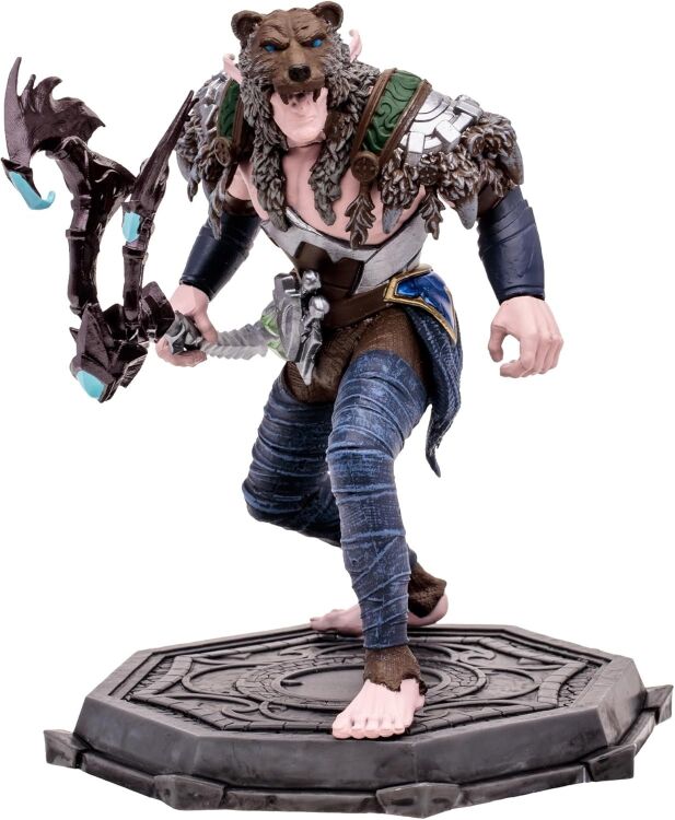 Фигурка McFarlane World of Warcraft Elf Druid Rogue Rare Варкрафт Эльф Друид Разбойник 16 см.