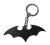 Брелок Batman Logo Keychain ABS пластик Бетмен Логотип чорний 8 см.
