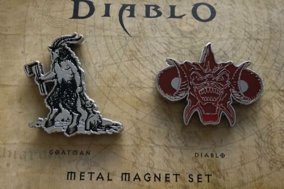 Набор магнитов Diablo Metal Magnet Set