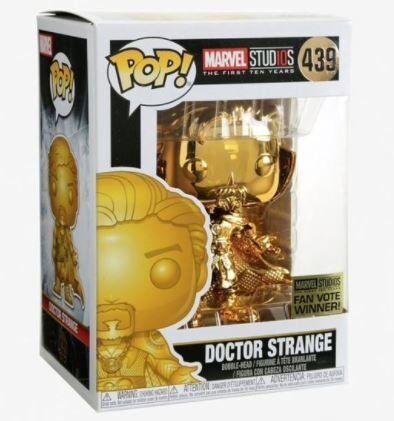 Фигурка Funko Marvel: Doctor Strange Gold Chrome Доктор Стрендж фанко 439