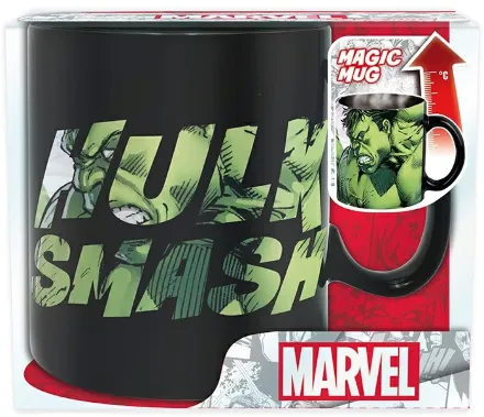 Чашка хамелеон MARVEL Hulk smash Ceramic Mug кружка Халк 460 мл
