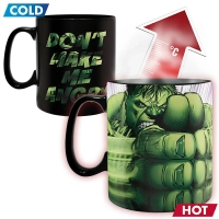 Чашка хамелеон MARVEL Hulk smash Ceramic Mug кружка Халк 460 мл