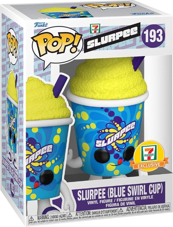 Фигурка Funko Pop Slurpee Blue Swirl Cup фанко Exclusive 7 Eleven 193