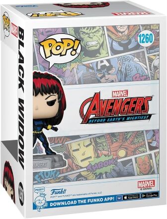 Фігурка Funko Marvel Black Widow фанко Чорна вдова (Amazon Exclusive) 1260