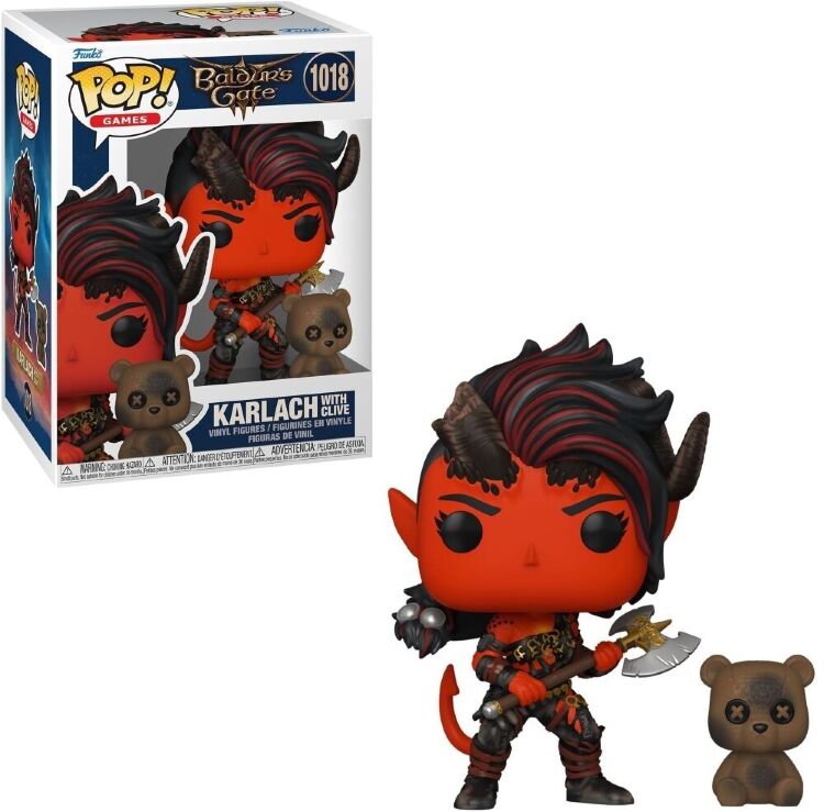 Фигурка Funko Baldur`s Gate: Karlach with Clive Фанко Врата Балдура Карлах 1018