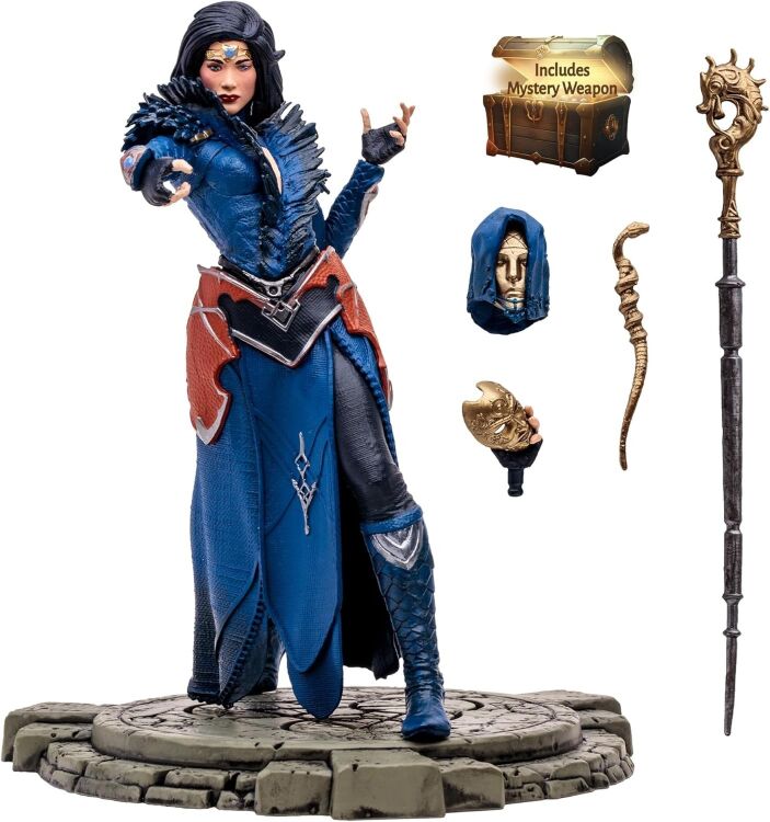Фигурка McFarlane Diablo IV Hydra Lightning Sorceress Common Figure Диабло Колдун 20 см.
