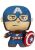 М'яка іграшка Fabrikations Funko Marvel: Captain America Plush