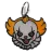 Брелок Pennywise IT Keychain ABS пластик Пенівайз Воно 7 см.
