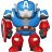 Фігурка Funko Bitty Bot Captain America Mech фанко Капітан Америка (15 см.)