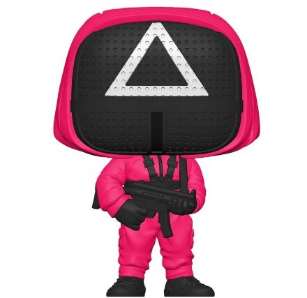 Фігурка Funko Squid Game Masked Soldier Гра в Кальмара Солдат Трикутник фанко (Funko Exclusive) 1230
