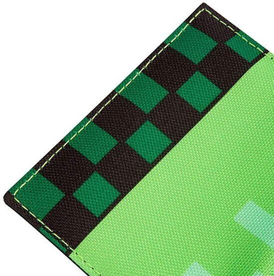 Кошелёк JINX Minecraft Pocket Creeper Tri-Fold Nylon Wallet