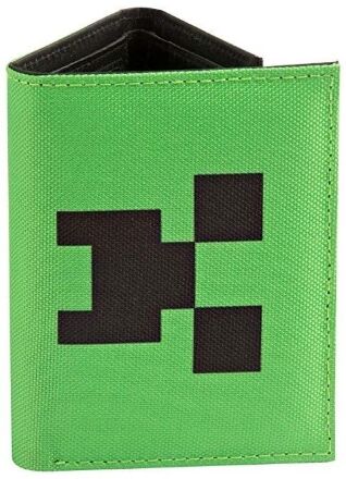 Гаманець JINX Minecraft - Pocket Creeper Tri-Fold Nylon Wallet